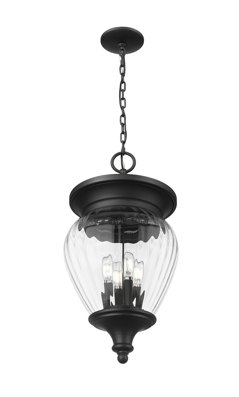 Z-LITE, DAVINA OUTDOOR CHAIN MOUNT CEILING FIXTURE, OUTDOOR CEILING LIGHTS
