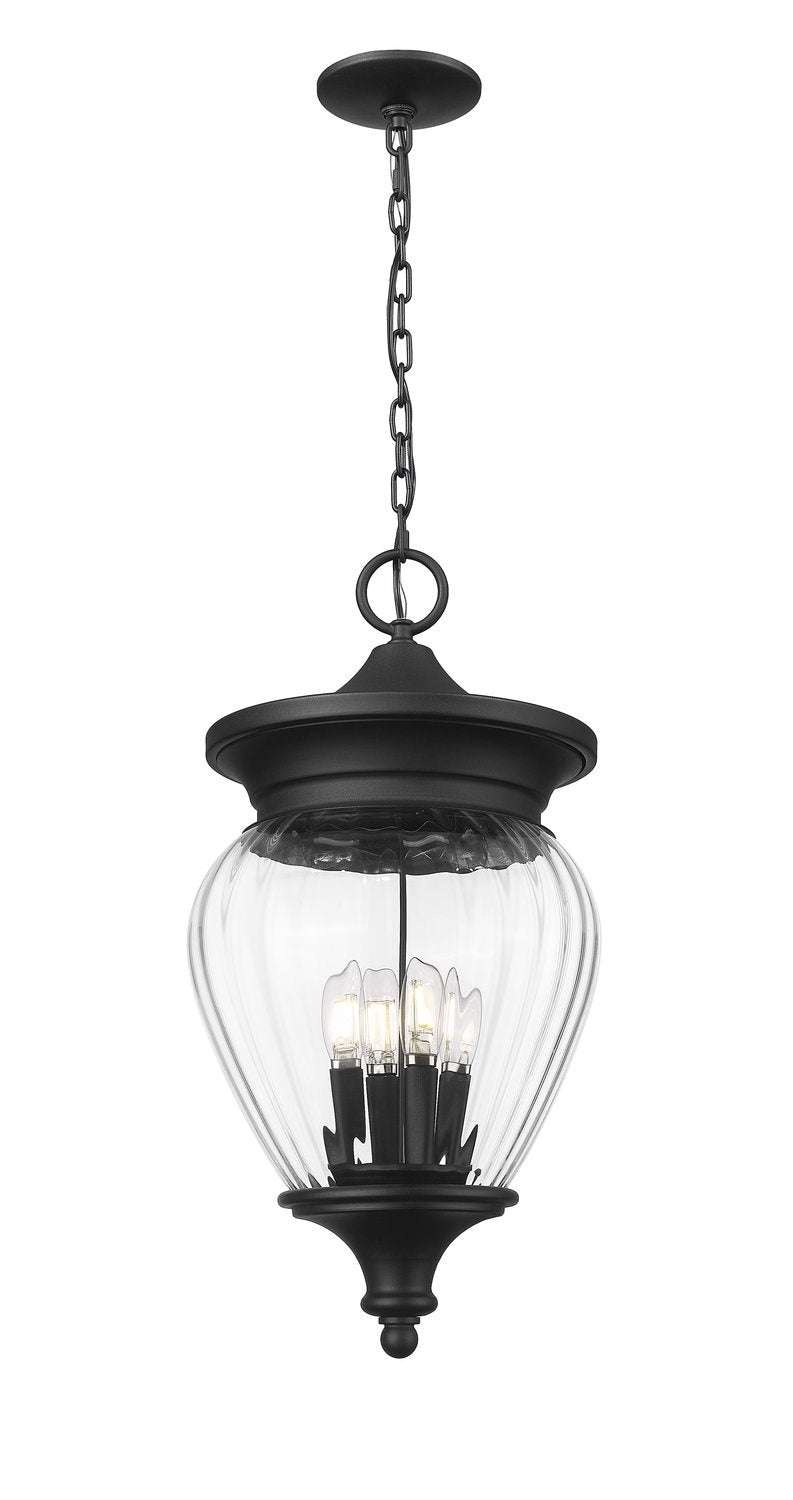 Z-LITE, DAVINA OUTDOOR CHAIN MOUNT CEILING FIXTURE, OUTDOOR CEILING LIGHTS