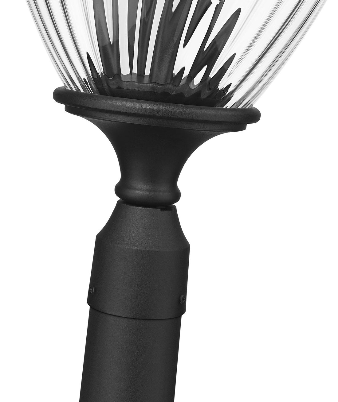 Z-LITE DAVINA 4 LIGHT OUTDOOR POST MOUNTED FIXTURE | 5016PHBR-5009P96-BK - Post