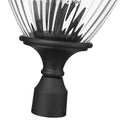Z-LITE DAVINA 4 LIGHT OUTDOOR POST MOUNT FIXTURE | 5016PHBR-BK - Post