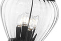 Z-LITE DAVINA 3 LIGHT OUTDOOR POST MOUNTED FIXTURE | 5016PHMR-567P-BK - Post