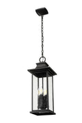 Z-LITE, TIBERIUS OUTDOOR CHAIN MOUNT CEILING FIXTURE, OUTDOOR CEILING LIGHT