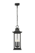 Z-LITE, TIBERIUS OUTDOOR CHAIN MOUNT CEILING FIXTURE, OUTDOOR CEILING LIGHTS