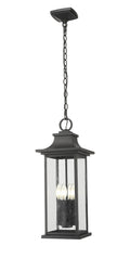 Z-LITE, TIBERIUS OUTDOOR CHAIN MOUNT CEILING FIXTURE, OUTDOOR CEILING LIGHT
