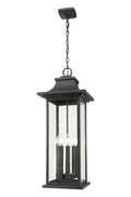 Z-LITE, TIBERIUS OUTDOOR CHAIN MOUNT CEILING FIXTURE, OUTDOOR CEILING LIGHT