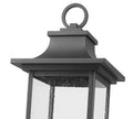 Z-LITE TIBERIUS OUTDOOR POST MOUNT FIXTURE | 5017PHBS-BK - Post