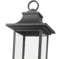 Z-LITE TIBERIUS OUTDOOR POST MOUNT FIXTURE | 5017PHXLR-BK - Post