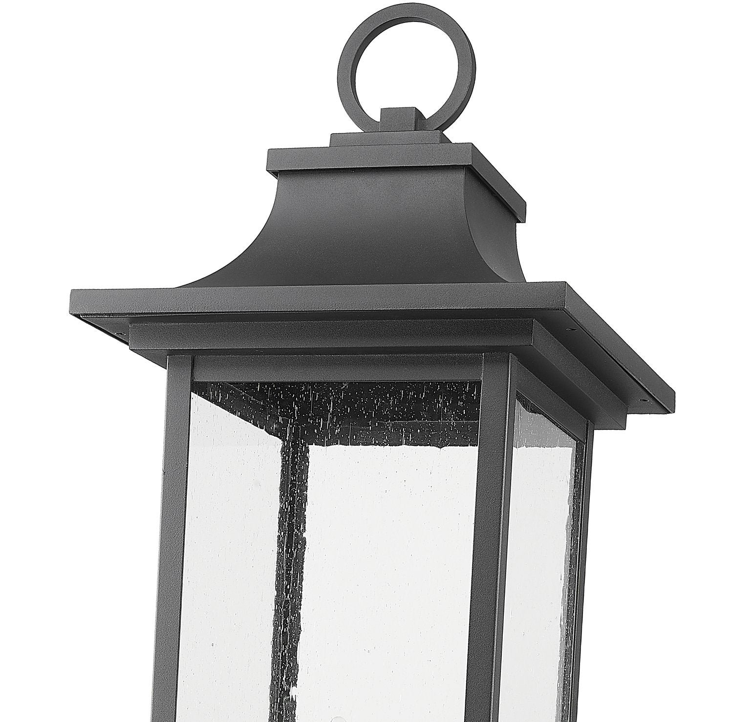 Z-LITE TIBERIUS OUTDOOR POST MOUNT FIXTURE | 5017PHXLR-BK - Post