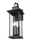 Z-LITE, TIBERIUS OUTDOOR WALL LIGHT, OUTDOOR WALL LIGHTS