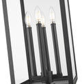 Z-LITE NOVA OUTDOOR PIER MOUNTED FIXTURE | 5018PHBR-533PM-BK - Post