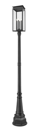 Z-LITE NOVA OUTDOOR POST MOUNTED FIXTURE | 5018PHBR-564P-BK - Post