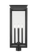 Z-LITE NOVA OUTDOOR POST MOUNT FIXTURE | 5018PHBR-BK - Post