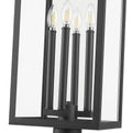 Z-LITE NOVA OUTDOOR POST MOUNT FIXTURE | 5018PHBR-BK - Post