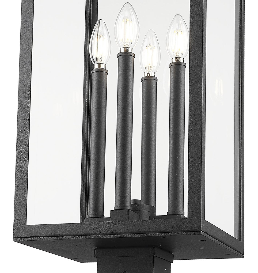 Z-LITE NOVA OUTDOOR POST MOUNTED FIXTURE | 5018PHBS-536P-BK - Post