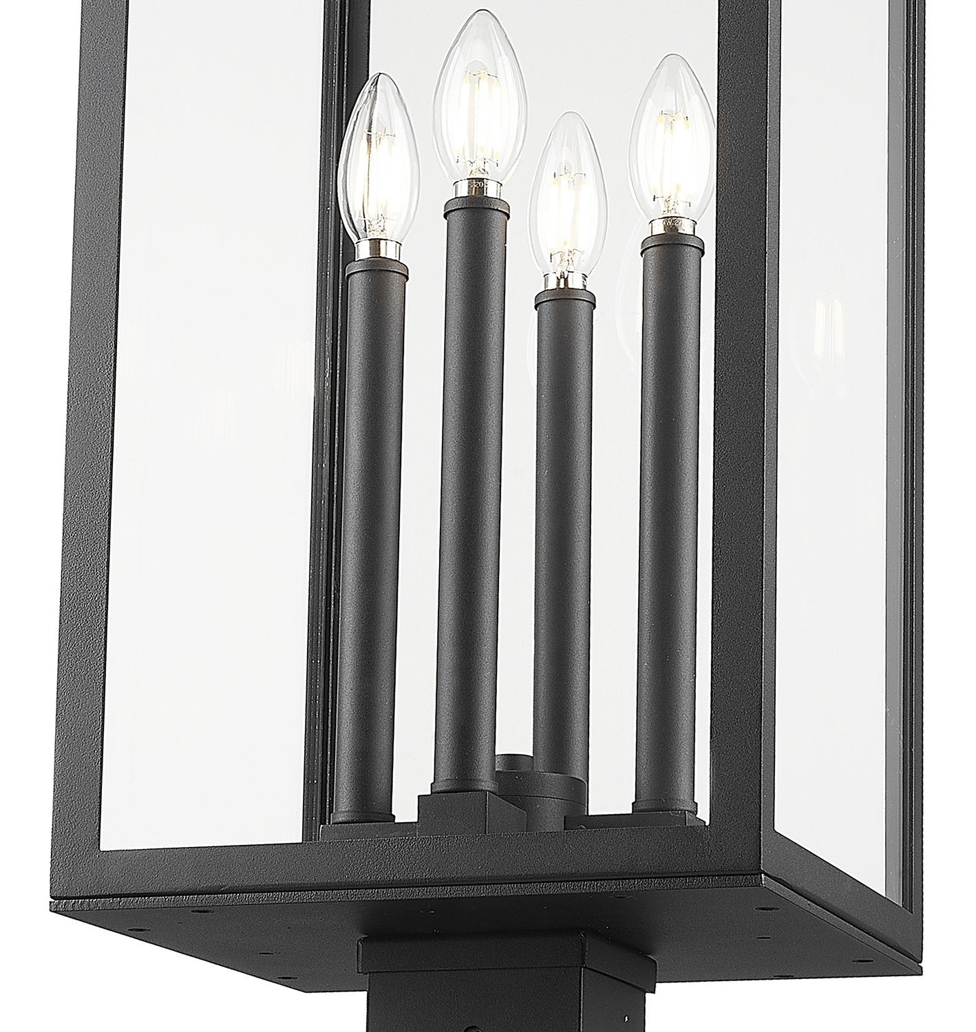 Z-LITE NOVA OUTDOOR POST MOUNTED FIXTURE | 5018PHBS-536P-BK - Post