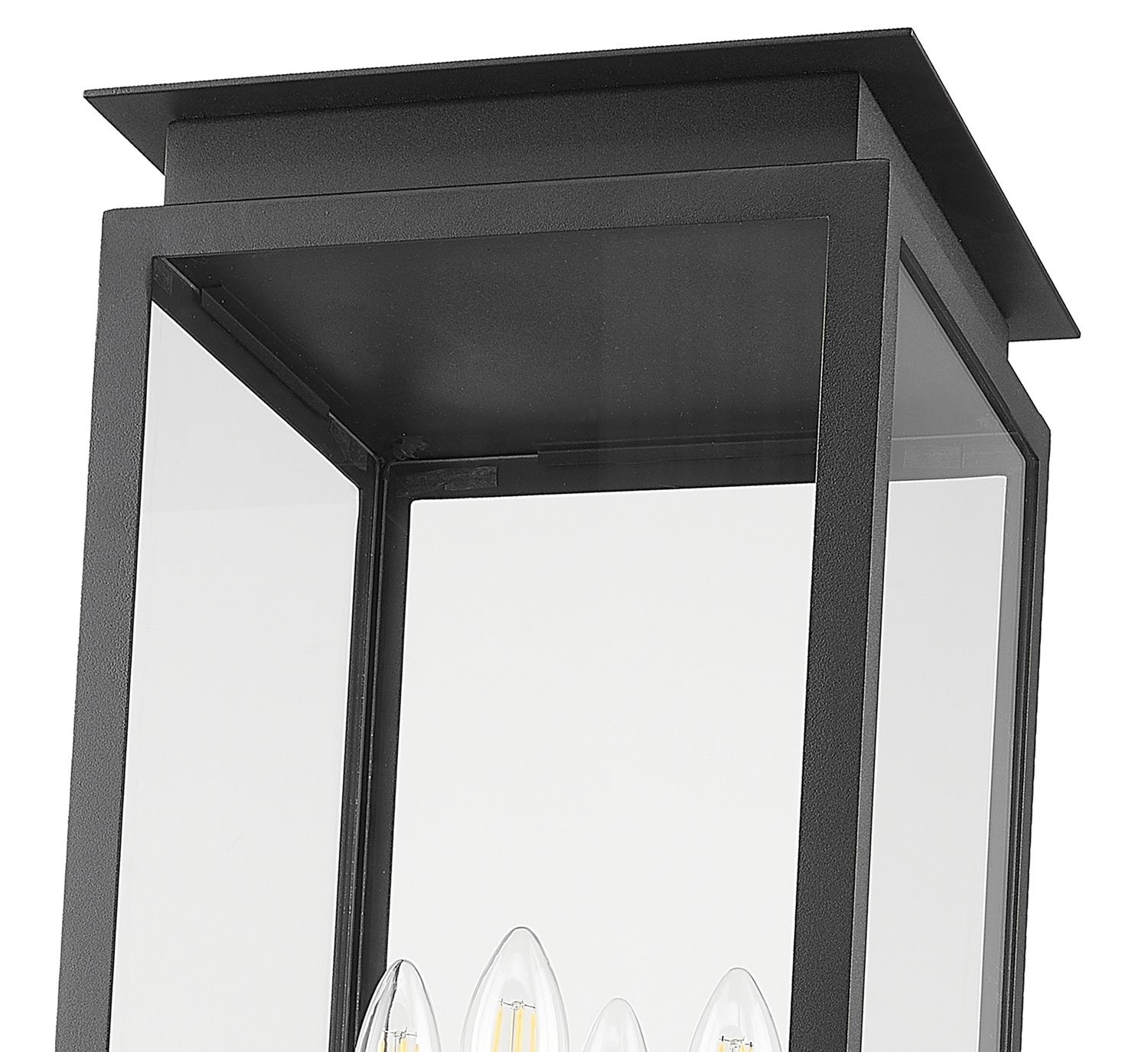 Z-LITE NOVA OUTDOOR POST MOUNT FIXTURE | 5018PHBS-BK - Post