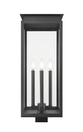 Z-LITE NOVA OUTDOOR POST MOUNT FIXTURE | 5018PHBS-BK - Post