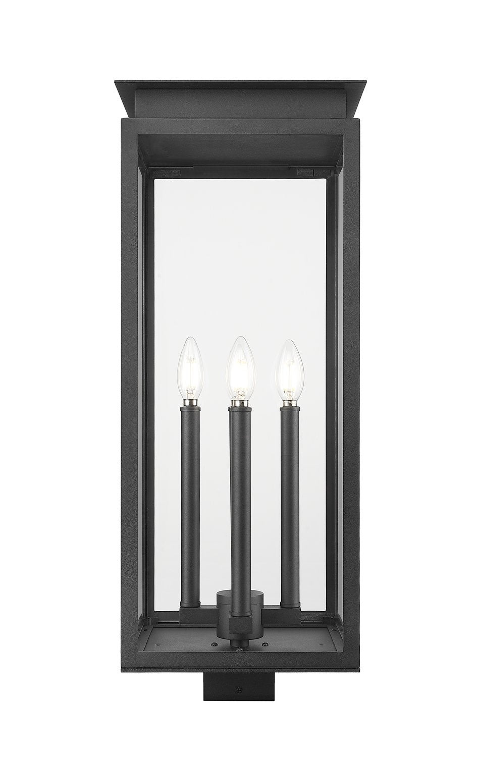 Z-LITE NOVA OUTDOOR POST MOUNT FIXTURE | 5018PHBS-BK - Post