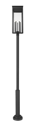 Z-LITE NOVA OUTDOOR POST MOUNTED FIXTURE | 5018PHXLR-5010P-BK - Post