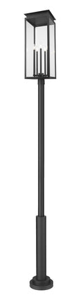 Z-LITE NOVA OUTDOOR POST MOUNTED FIXTURE | 5018PHXLR-5010P-BK - Post