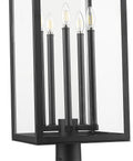 Z-LITE NOVA OUTDOOR POST MOUNTED FIXTURE | 5018PHXLR-564P-BK - Post
