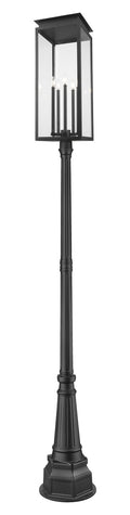 Z-LITE NOVA OUTDOOR POST MOUNTED FIXTURE | 5018PHXLR-564P-BK - Post