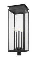 Z-LITE NOVA OUTDOOR POST MOUNT FIXTURE | 5018PHXLR-BK - Post