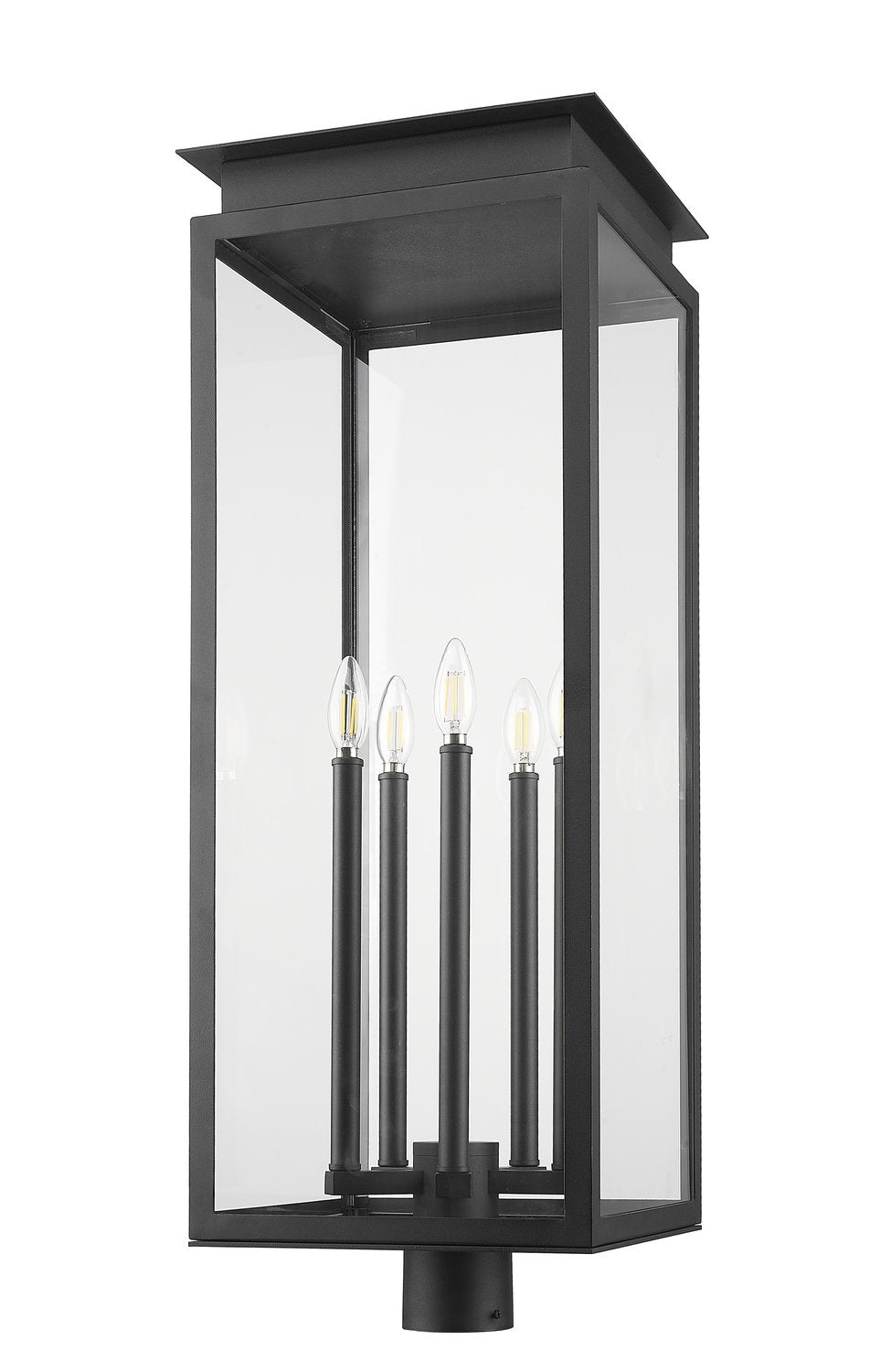 Z-LITE NOVA OUTDOOR POST MOUNT FIXTURE | 5018PHXLR-BK - Post