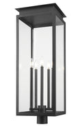 Z-LITE NOVA OUTDOOR POST MOUNT FIXTURE | 5018PHXLR-BK - Post
