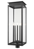 Z-LITE NOVA OUTDOOR POST MOUNT FIXTURE | 5018PHXLR-BK - Post