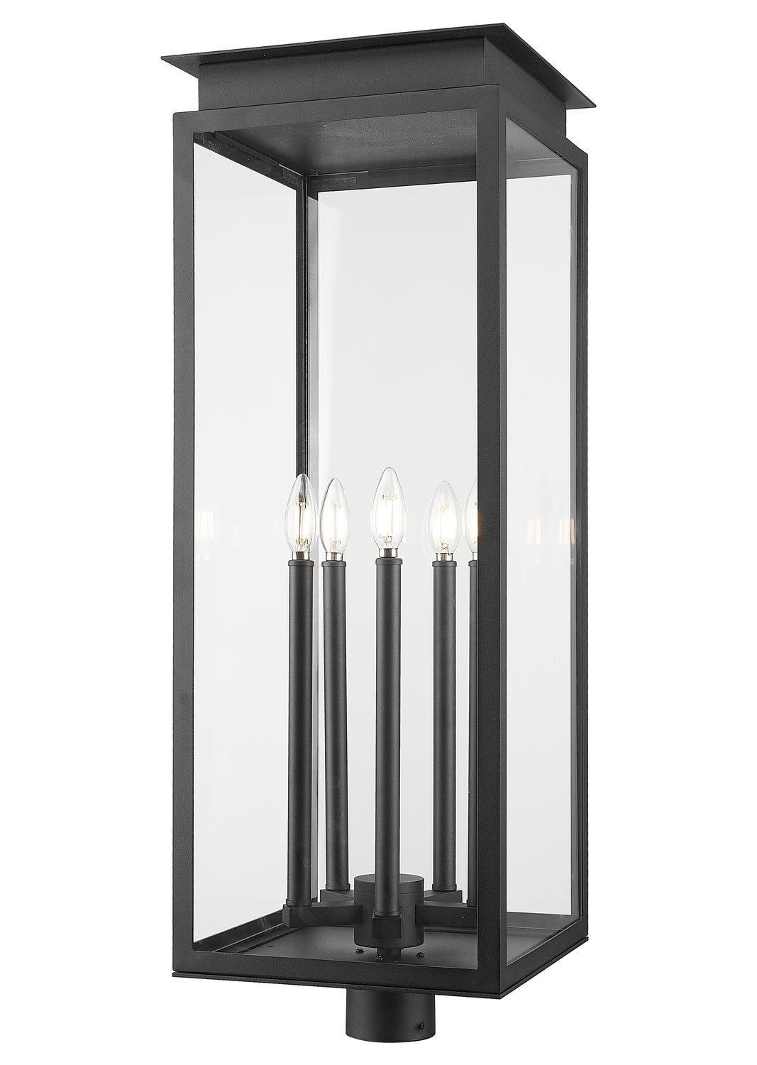 Z-LITE NOVA OUTDOOR POST MOUNT FIXTURE | 5018PHXLR-BK - Post