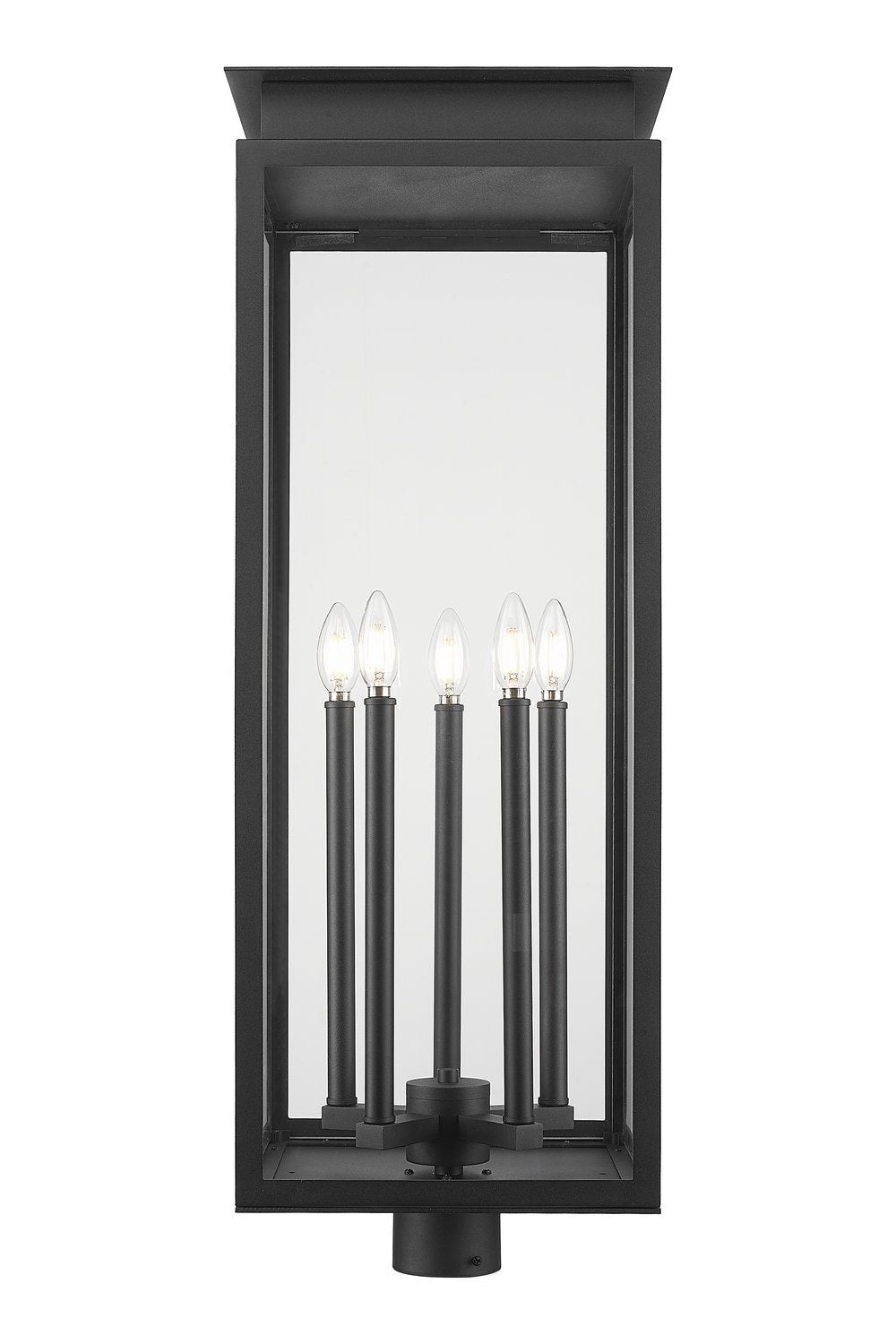 Z-LITE NOVA OUTDOOR POST MOUNT FIXTURE | 5018PHXLR-BK - Post
