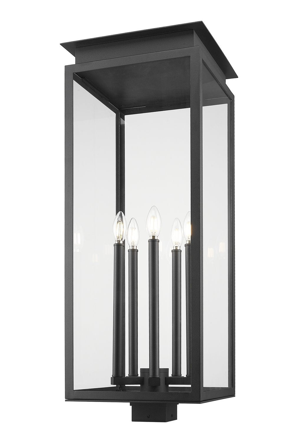 Z-LITE NOVA OUTDOOR POST MOUNT FIXTURE | 5018PHXLS-BK - Post