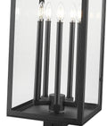 Z-LITE NOVA OUTDOOR POST MOUNT FIXTURE | 5018PHXLS-BK - Post