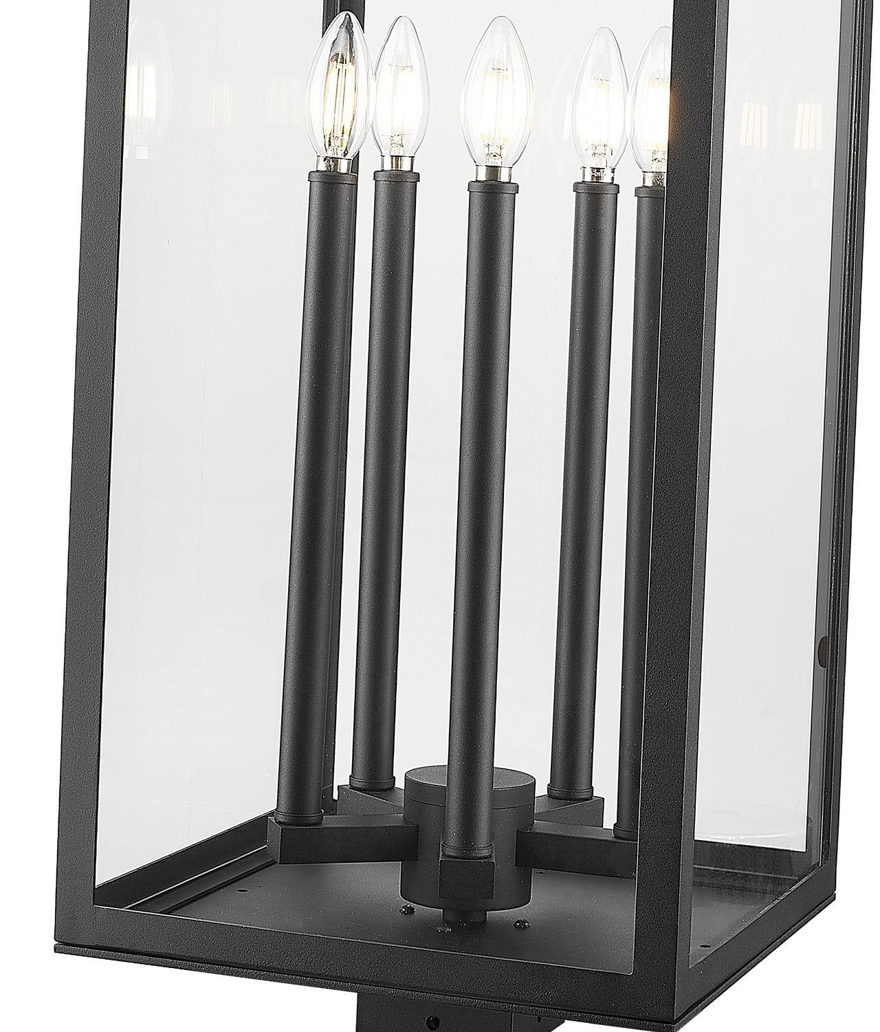 Z-LITE NOVA OUTDOOR POST MOUNT FIXTURE | 5018PHXLS-BK - Post