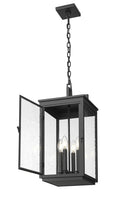 Z-LITE, HARTWELL OUTDOOR CHAIN MOUNT CEILING FIXTURE, OUTDOOR CEILING LIGHTS