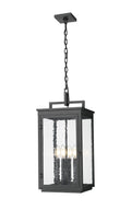 Z-LITE, HARTWELL OUTDOOR CHAIN MOUNT CEILING FIXTURE, OUTDOOR CEILING LIGHTS