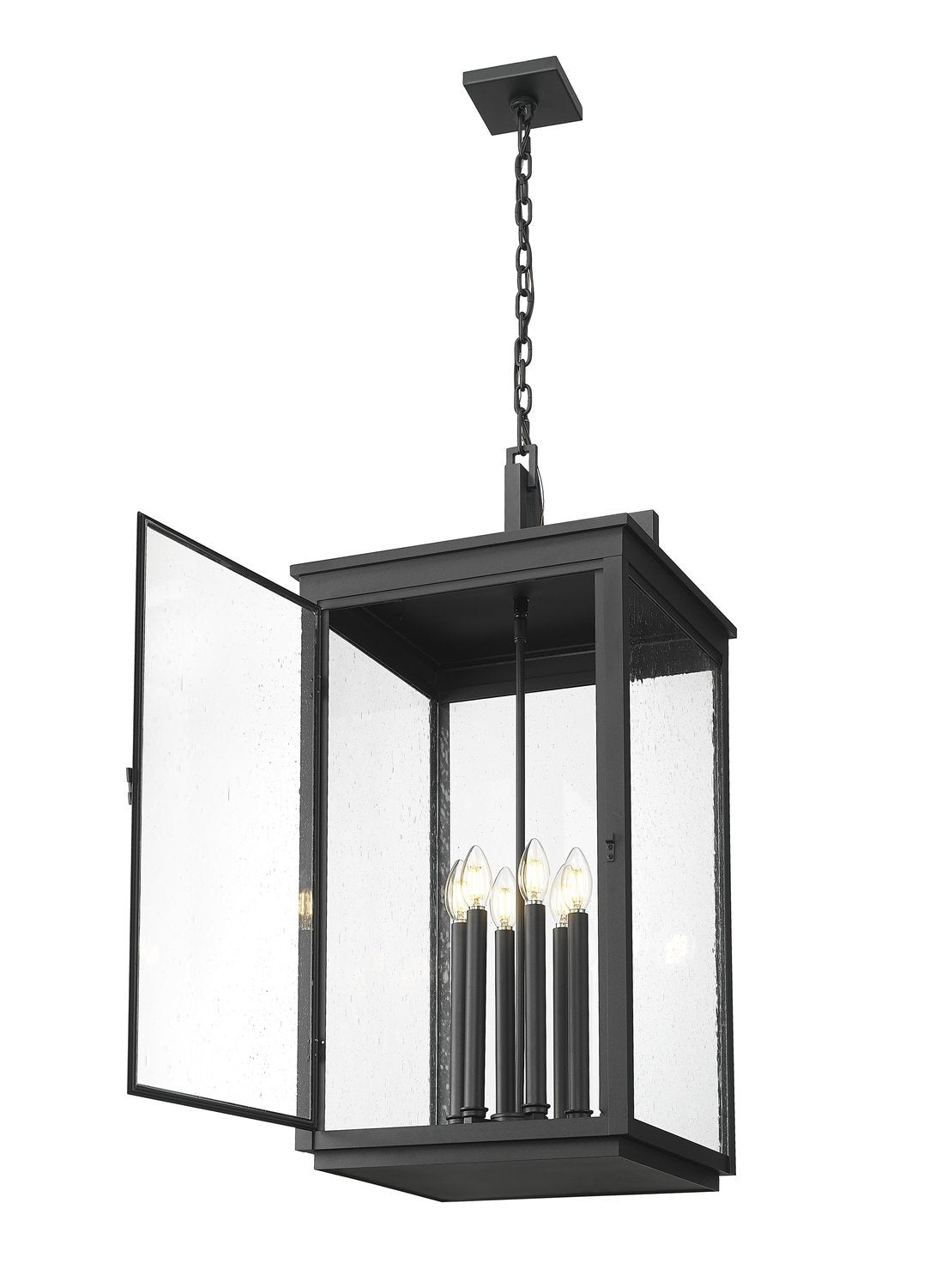 Z-LITE, HARTWELL OUTDOOR CHAIN MOUNT CEILING FIXTURE, OUTDOOR CEILING LIGHTS
