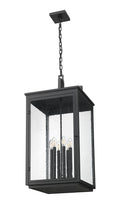 Z-LITE, HARTWELL OUTDOOR CHAIN MOUNT CEILING FIXTURE, OUTDOOR CEILING LIGHTS