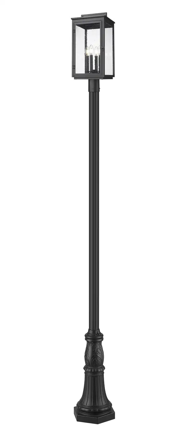 Z-LITE HARTWELL OUTDOOR POST MOUNTED FIXTURE - Post