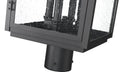 Z-LITE HARTWELL OUTDOOR POST MOUNT FIXTURE | 5019PHBR-BK - Post