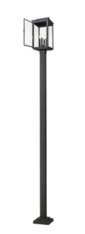 Z-LITE HARTWELL OUTDOOR POST MOUNTED FIXTURE | 5019PHBS-536P-BK - Post
