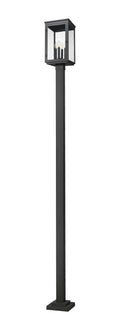 Z-LITE HARTWELL OUTDOOR POST MOUNTED FIXTURE | 5019PHBS-536P-BK - Post