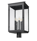 Z-LITE HARTWELL OUTDOOR POST MOUNT FIXTURE | 5019PHXLR-BK - Post