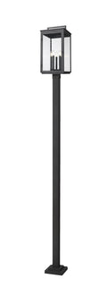Z-LITE HARTWELL OUTDOOR POST MOUNTED FIXTURE | 5019PHXLS-536P-BK - Post