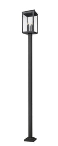 Z-LITE HARTWELL OUTDOOR POST MOUNTED FIXTURE | 5019PHXLS-536P-BK - Post