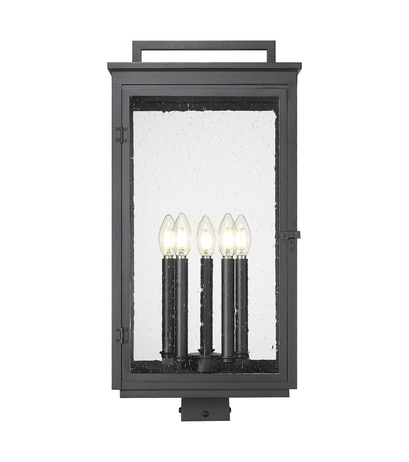 Z-LITE HARTWELL OUTDOOR POST MOUNT FIXTURE | 5019PHXLS-BK - Post