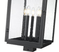 Z-LITE HARTWELL OUTDOOR POST MOUNT FIXTURE | 5019PHXLS-BK - Post