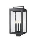 Z-LITE HARTWELL OUTDOOR POST MOUNT FIXTURE | 5019PHXLS-BK - Post