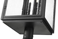 Z-LITE HARTWELL OUTDOOR POST MOUNTED FIXTURE | 5019PHXXLR-5010P-BK - Post